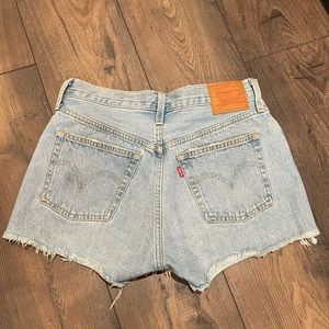 LEVI’s High Rise Denim Shorts